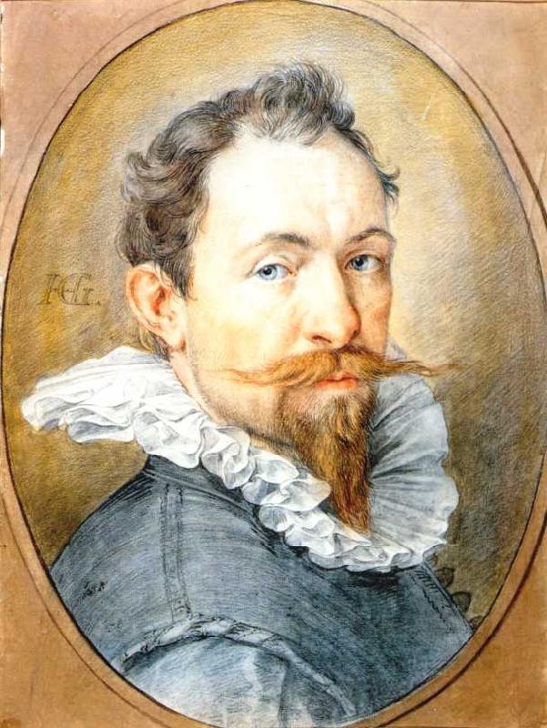 GOLTZIUS, Hendrick Self-Portrait dg oil painting image